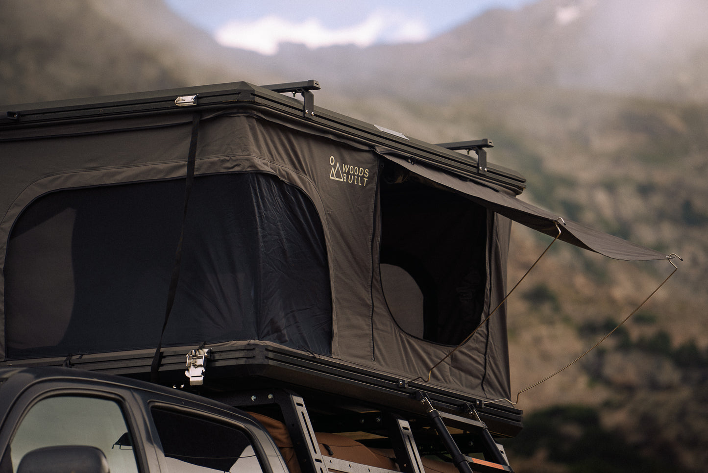 Overlander Aluminum Roof Top Tent with Solar
