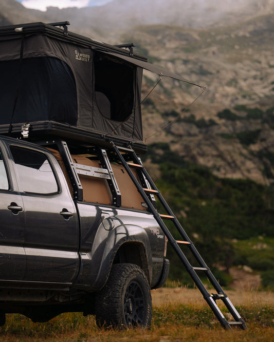 Overlander Aluminum Roof Top Tent with Solar