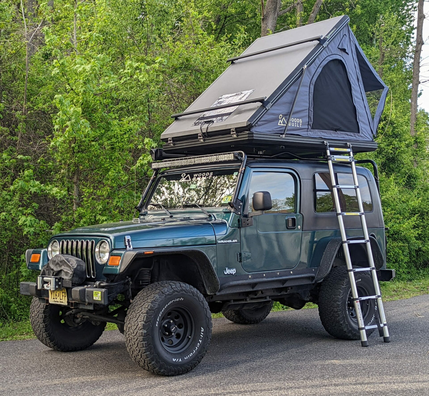 SALE! Mountaineer Aluminum Roof Top Tent with Solar