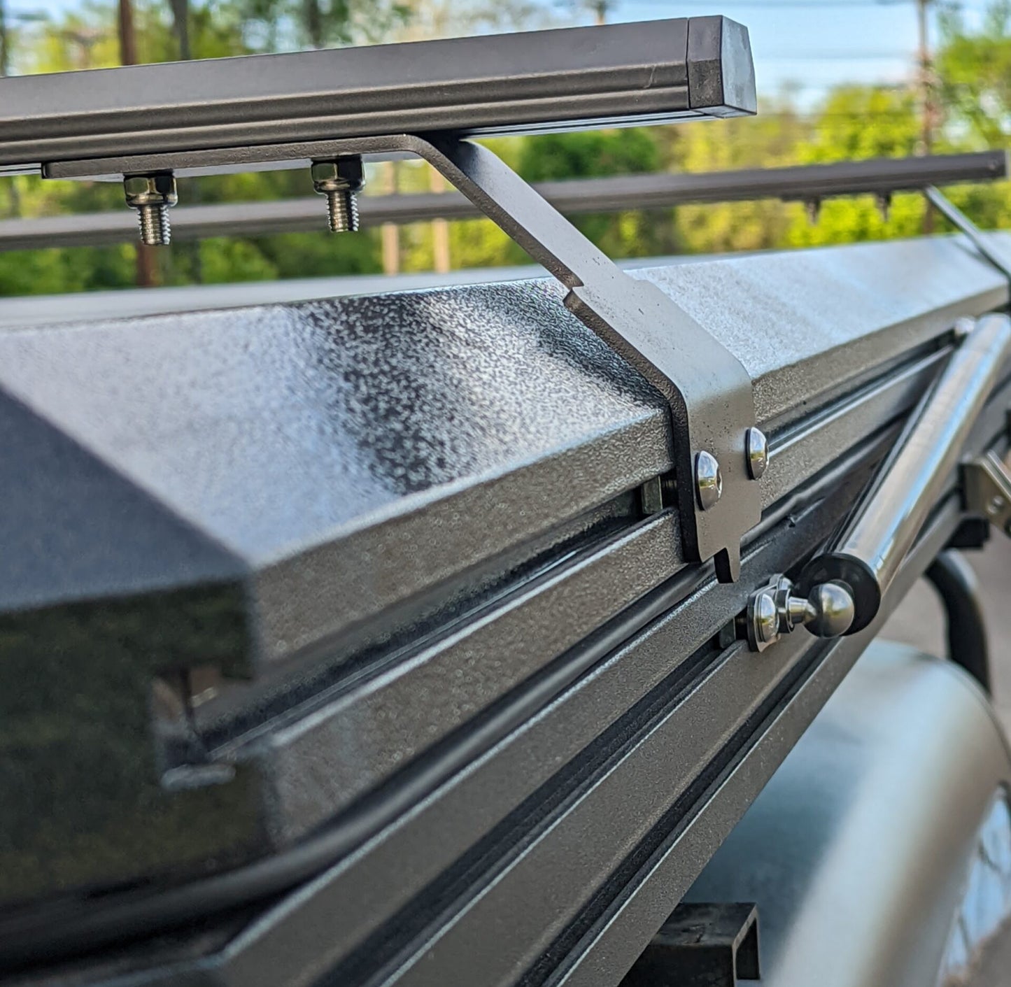 Mountaineer Aluminum Roof Top Tent with Solar