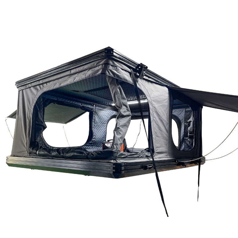 Overlander Aluminum Roof Top Tent with Solar