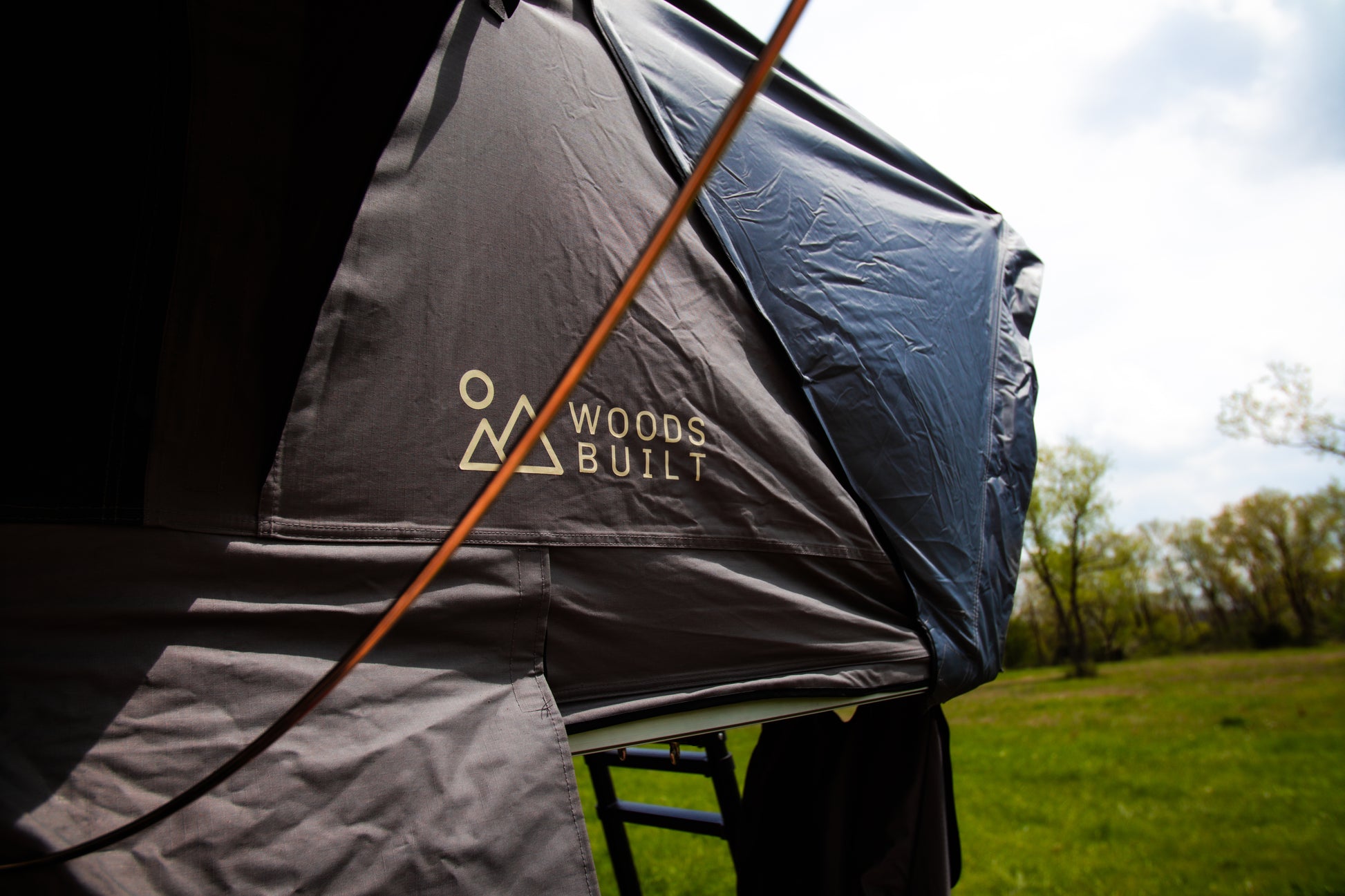 Sportsman Aluminum Rooftop Tent with Solar – Woodsbuilt