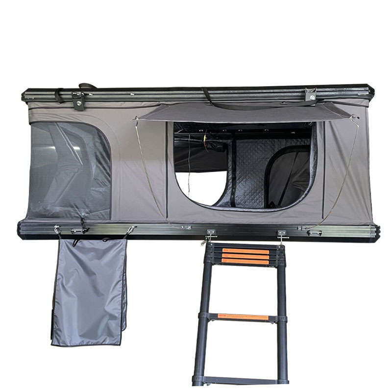 Overlander Aluminum Roof Top Tent with Solar Woodsbuilt